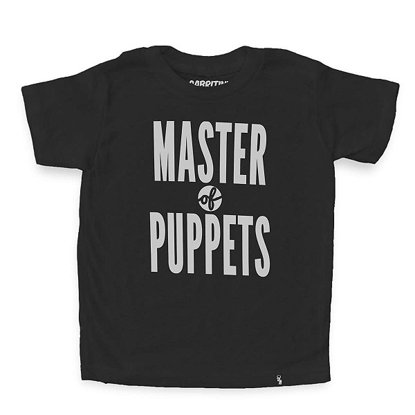 Master of Puppets - Camiseta Clássica Infantil