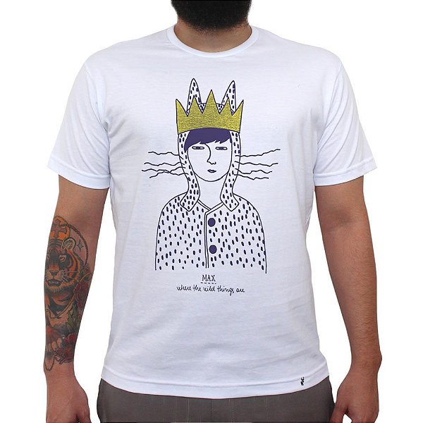 Max - Where The Wild Things Are - Camiseta Clássica Masculina