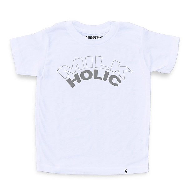 Milk Holic - Camiseta Clássica Infantil