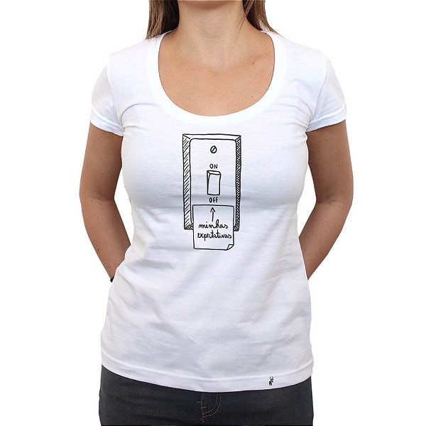 Minhas Expectativas - Camiseta Clássica Feminina