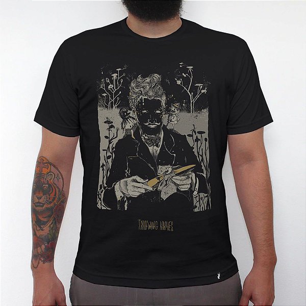 Mr. Knieves - Camiseta Clássica Masculina