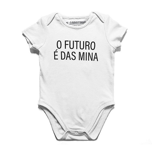 O Futuro é das Mina - Body Infantil