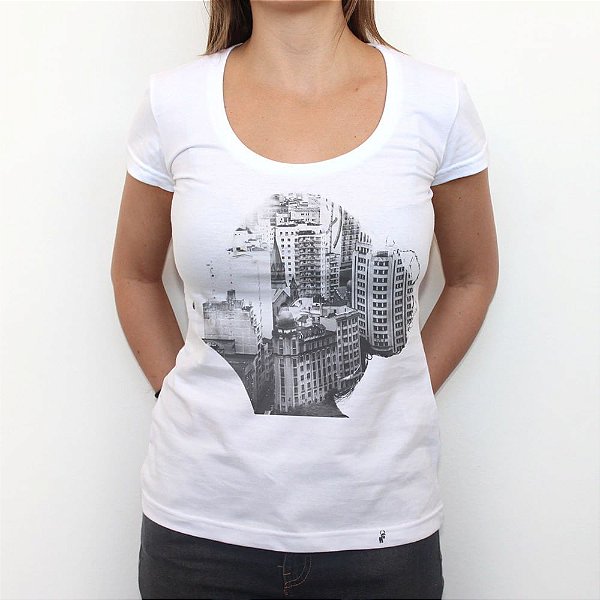Old São Paulo - Camiseta Clássica Feminina