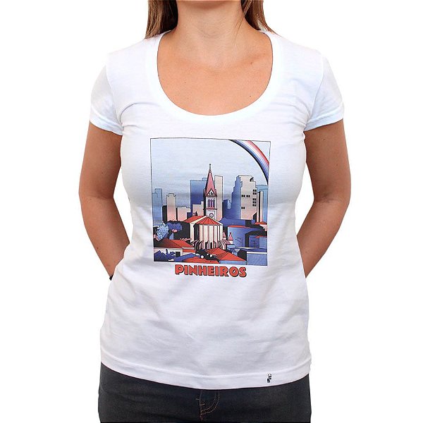 Pinheiros - Camiseta Clássica Feminina