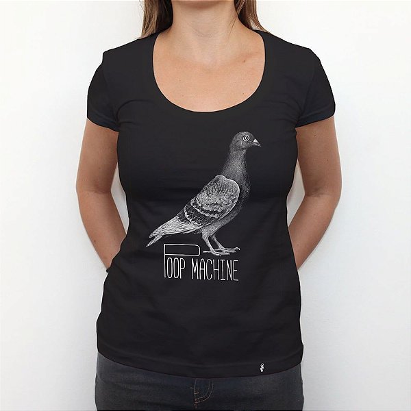 Poop Machine - Camiseta Clássica Feminina