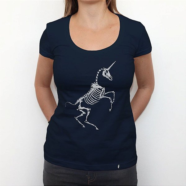 Raio-X do Unicórnio - Camiseta Clássica Feminina
