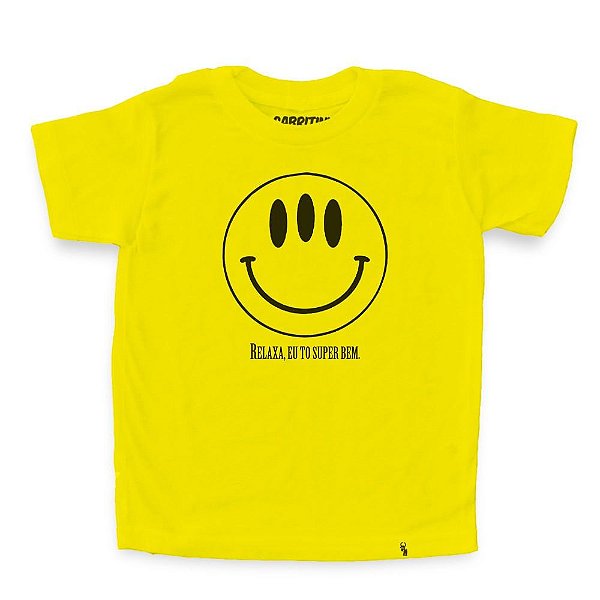 Relaxa, To Super Bem - Camiseta Clássica Infantil