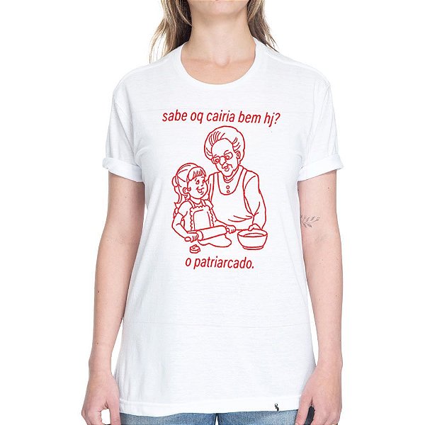 sabe oq cairia bem hj? - Camiseta Basicona Unissex