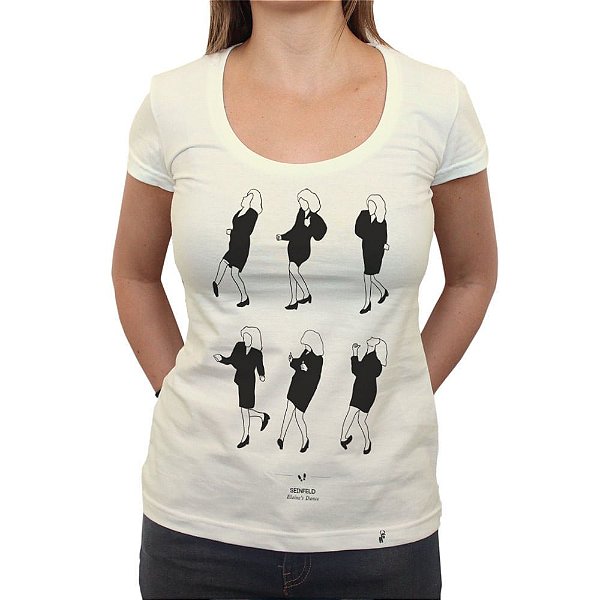 Seinfeld - Elaine`s Dance - Camiseta Clássica Feminina