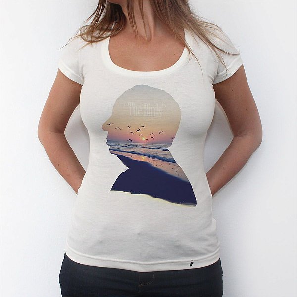 Summer Birds - Camiseta Clássica Feminina