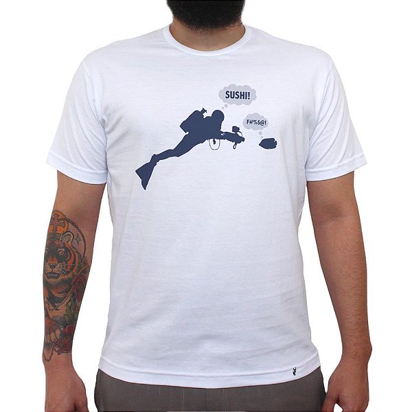 Sushi - Camiseta Clássica Masculina