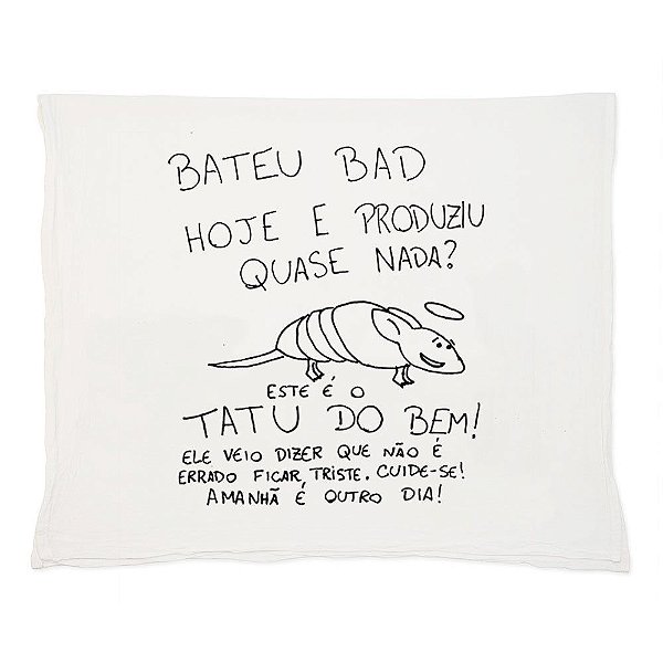 Tatu Do Bem - Pano de Prato