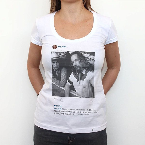 The Dude - Camiseta Clássica Feminina