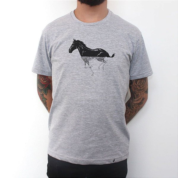 Zombie Horse - Camiseta Clássica Masculina