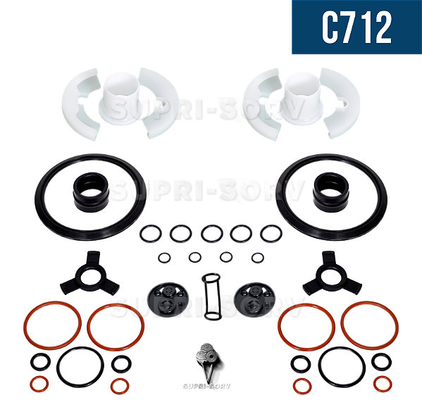 KIT ORINGS DE MANUTENÇÃO - TAYLOR C712