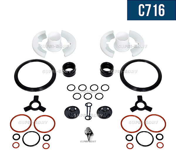 KIT ORINGS DE MANUTENÇÃO - TAYLOR C716