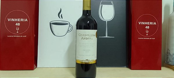 Vinho Tinto Chileno Cordillera Andina Merlot 750ml