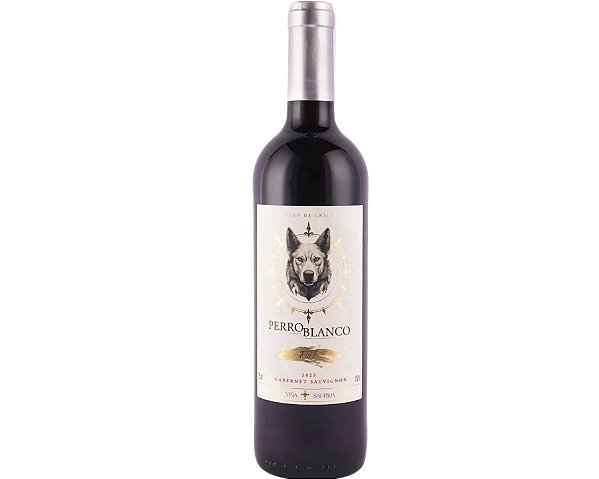 Vinho Tinto Chileno Perro Blanco Fiel Viña Sagrada Cabernet Sauvignon 750ml
