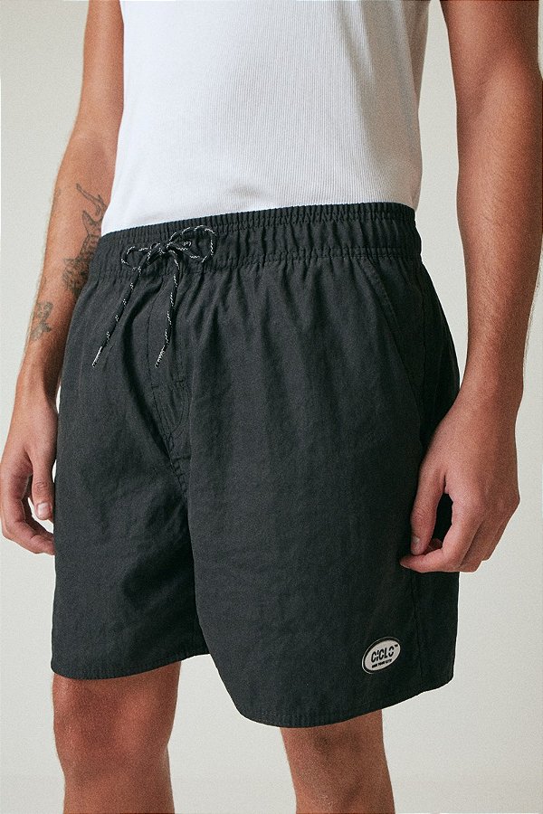 shorts cupro liso