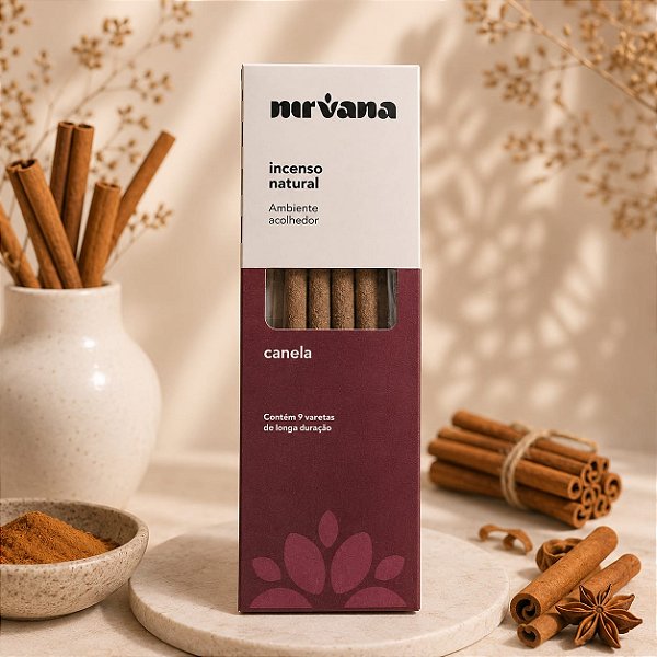 Incenso Natural Nirvana - Canela