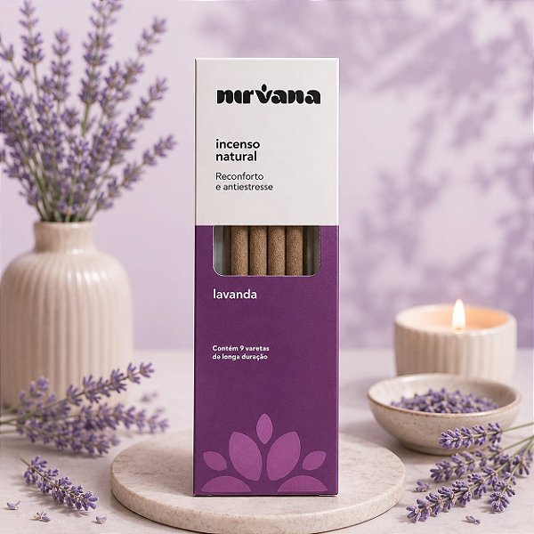 Incenso Natural Nirvana - Lavanda