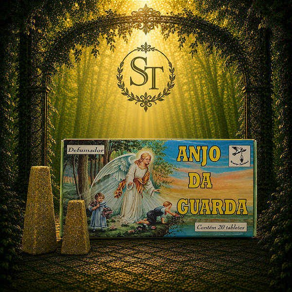 Defumador Pirâmide - Anjo da Guarda