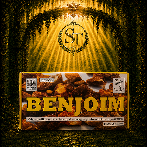Defumador Pirâmide - Benjoim
