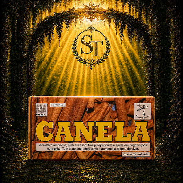 Defumador Pirâmide - Canela