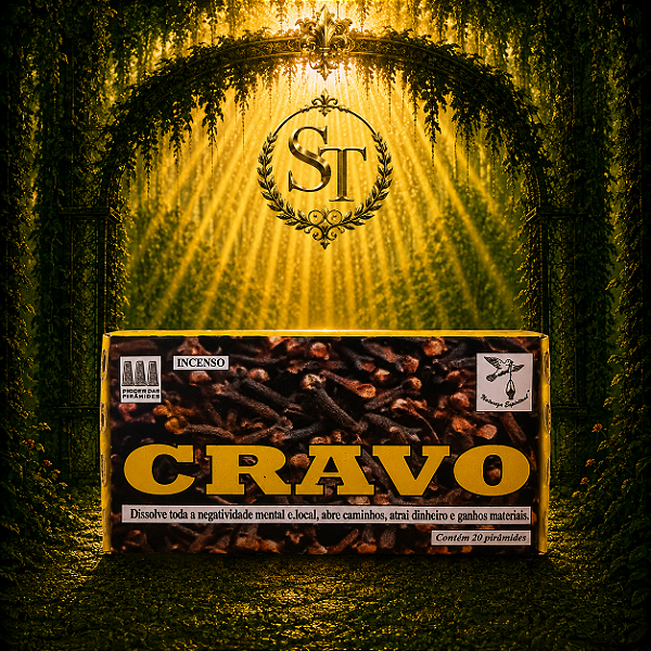 Defumador Pirâmide - Cravo