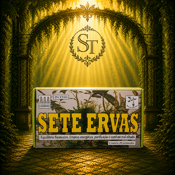 Defumador Pirâmide - Sete Ervas