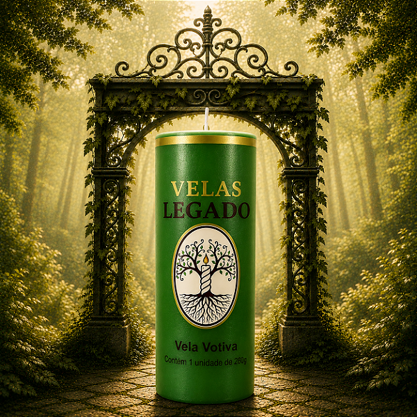 Vela de 7 dias - Verde