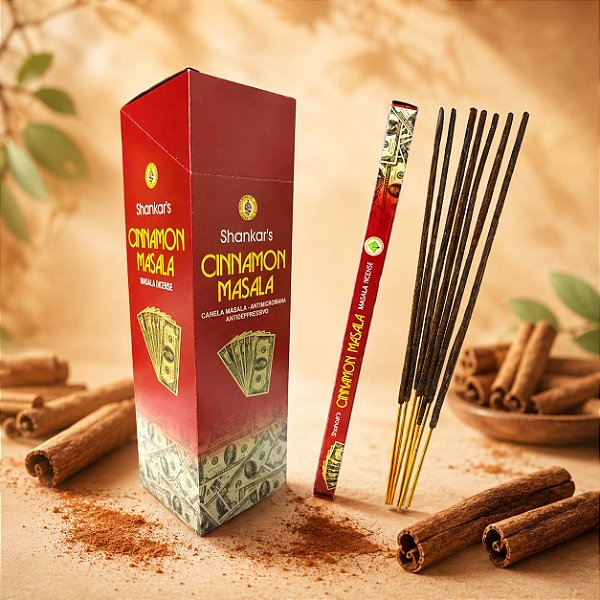 Incenso Cinnamon - Massala (unidade)