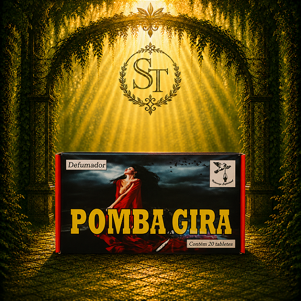 Defumador Pirâmide - Pomba Gira