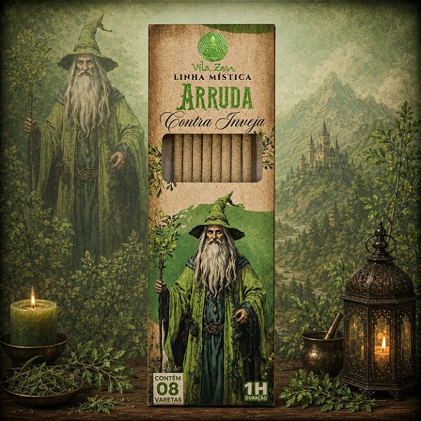 Incenso Vila Zen Magos - Arruda