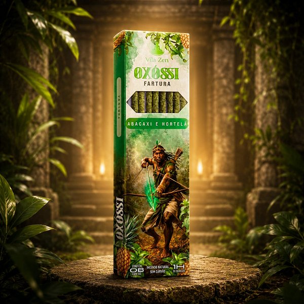 Incenso Vila Zen Orixás e Entidades - Oxóssi