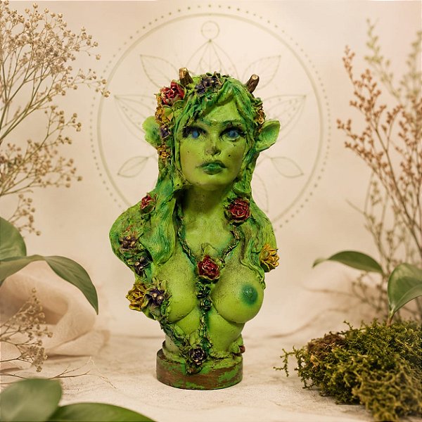 Busto - Deusa Gaia - 20cm