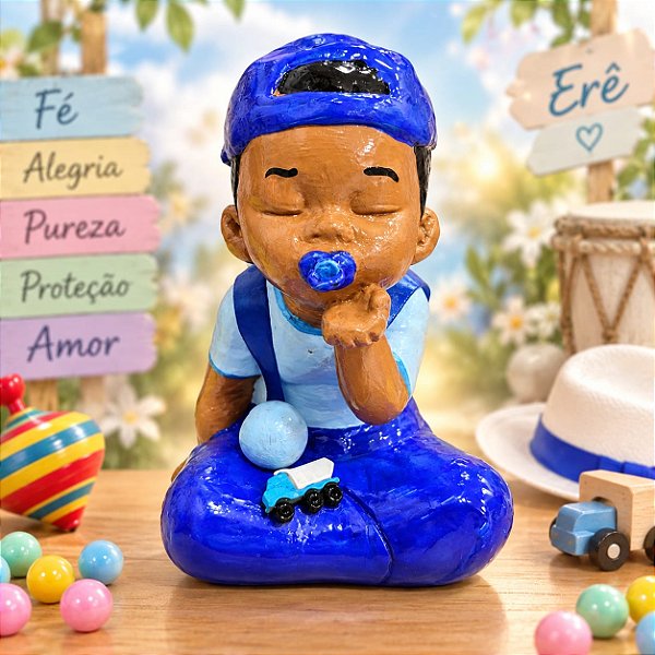 Erê - Roupa Azul - 15cm