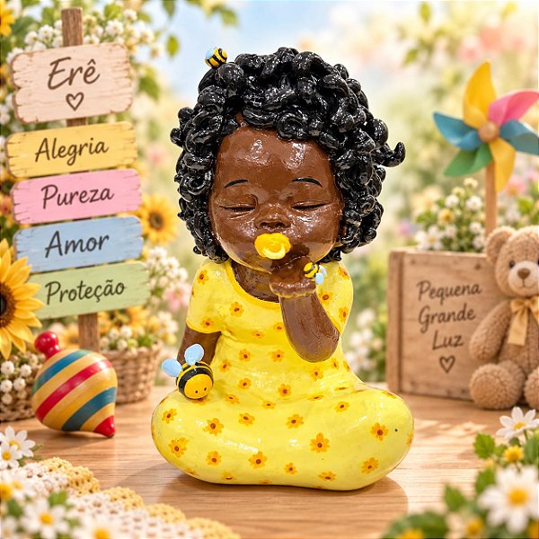 Erê - Roupa Amarela - 17cm
