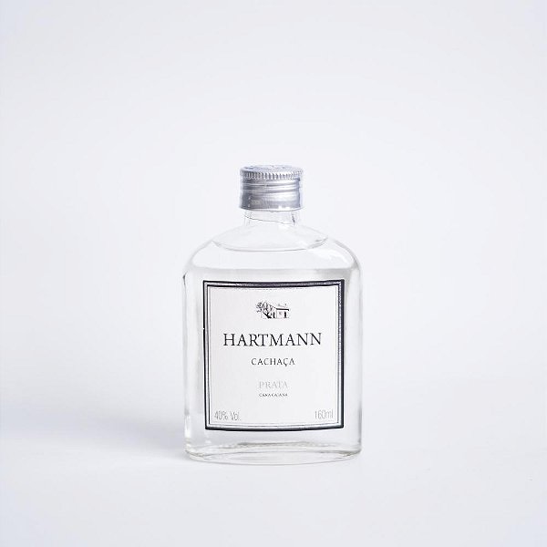 Cachaça Hartmann Prata de bolso/ Silver pocket / Plateada bolsillo - 160ml