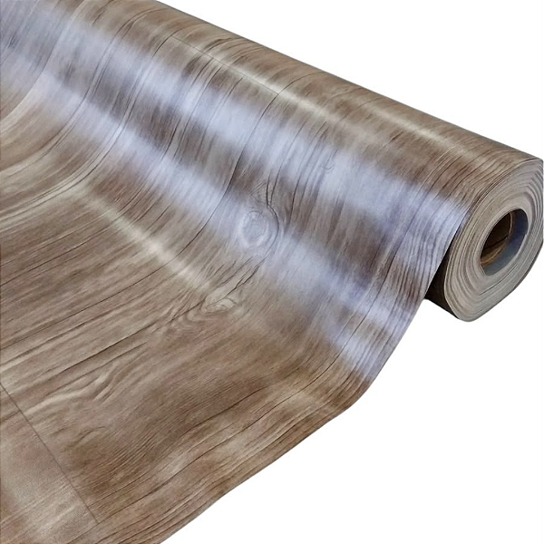 Piso Vinílico em Manta ULTRA RESISTENTE M2 Amadeirado Manta/1m2 - Cor Ipê Claro Fosco