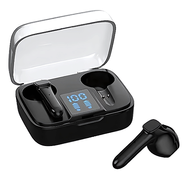 Fone Cristale - Bateria de Longa Duração, Bluetooth 5.3