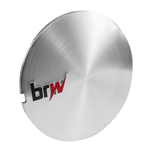 Calota Central BRW Roda Esportiva Pingo D'água Escovada