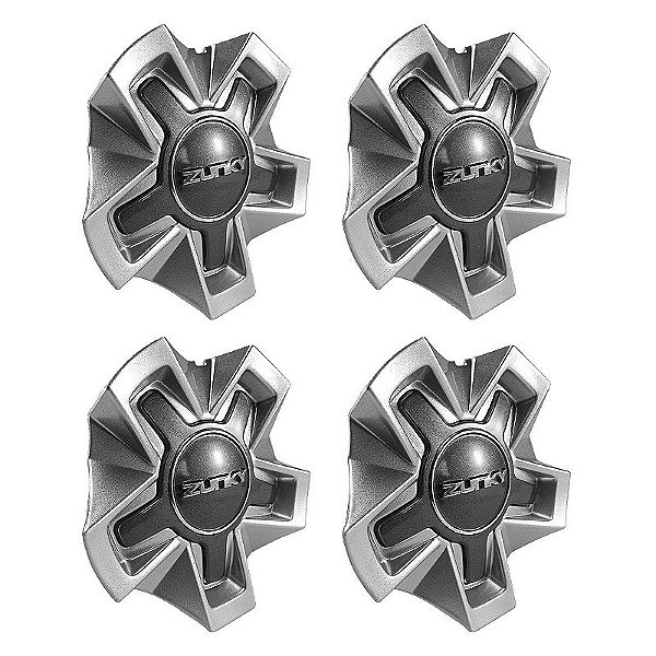 Jogo Calota Central de Roda Zunk ZK-520