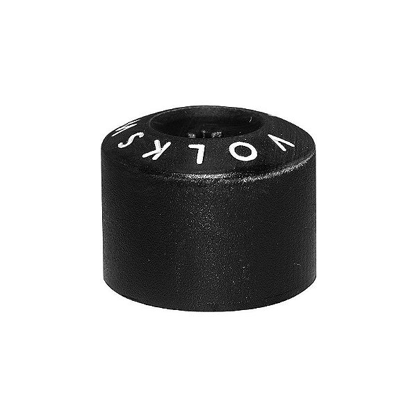 Capa Parafuso Roda Kit 20 Peças Fox Polo Golf Jetta Preta e Branca