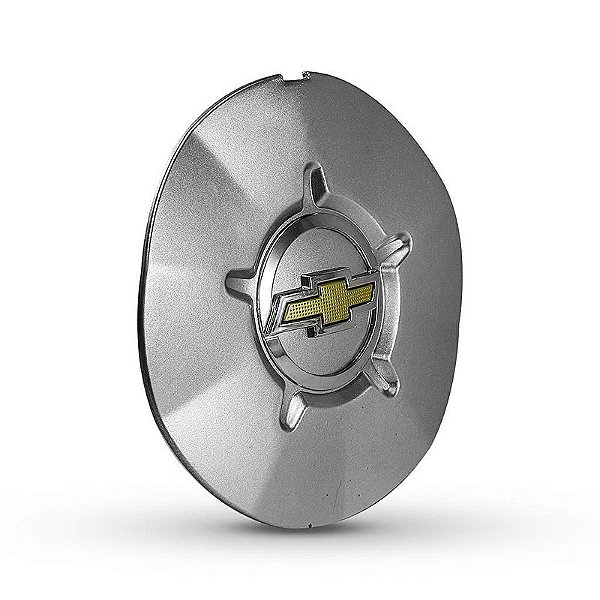 Calota Central de Roda GM Prisma Celta 2008 Gravata Dourada