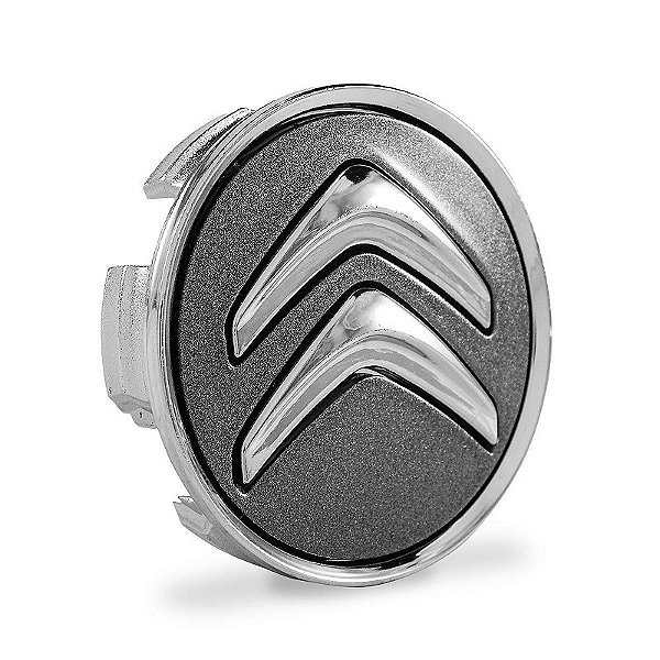 Calotinha 60mm Centro de Roda Citroen Aircross C3 C4 Grafite