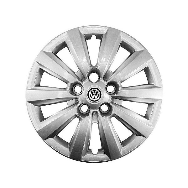 Calota Aro 14 Vw Fox Polo modelo 2014 Prata