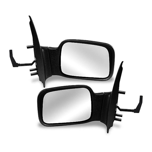 Par Retrovisor Pick-Up Ford Courier 1997 a 2013 com controle