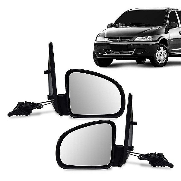 Par Retrovisor Celta 2000 a 2006 2/4 portas com controle