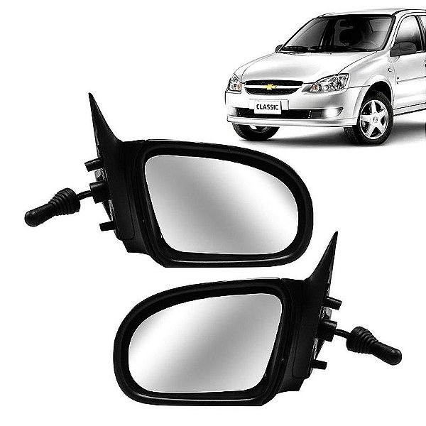 Par Retrovisor Corsa Sedan Classic 1994 a 2015 2/4P c/ controle